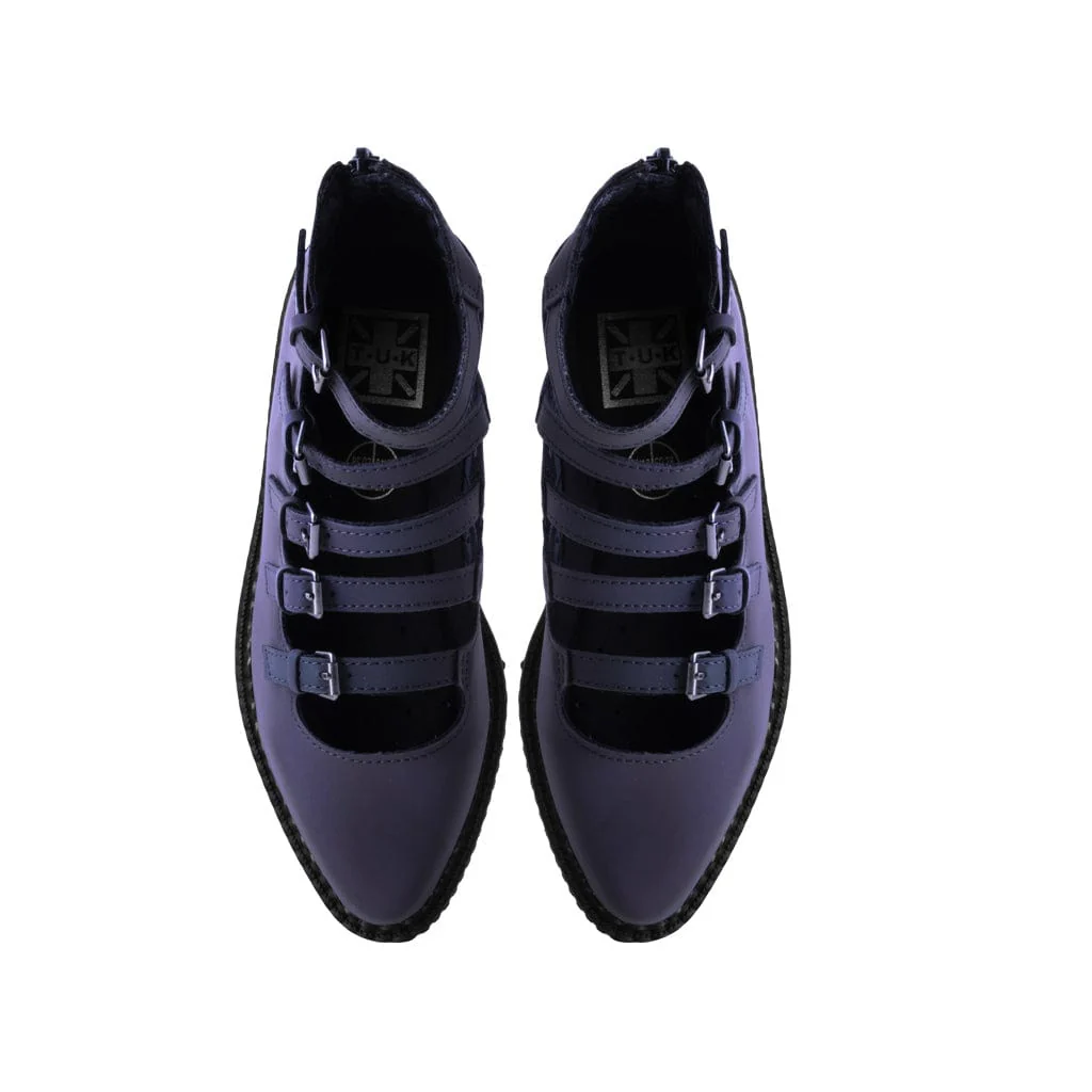 Ballet Creeper Multi-Strap Midnight Chameleon Purple - Image 5